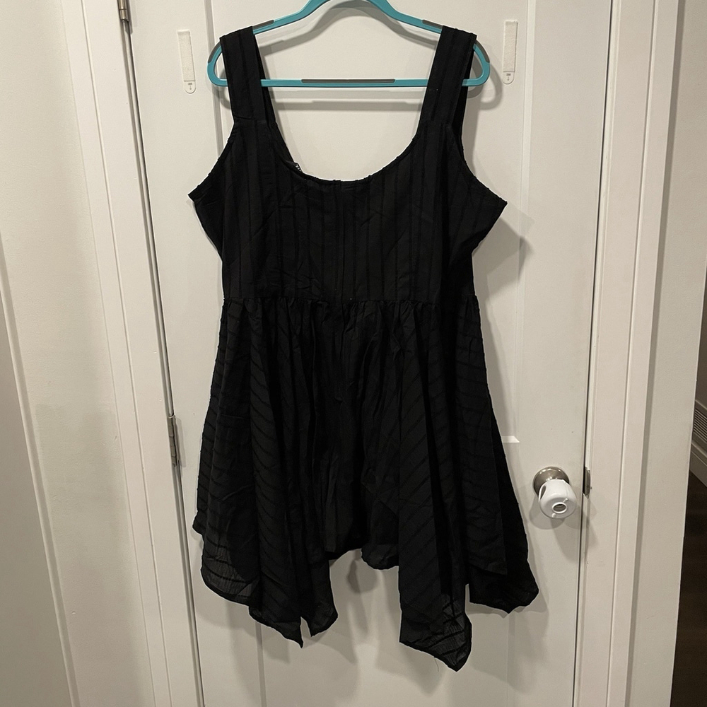 Disturbia Women's Blythe Handkerchief Hem Mini Dress US size 16 NWT - Picture 5 of 7